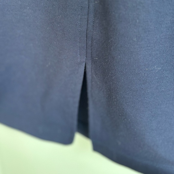 Navy bodycon dress from Zara. - Picture 4 of 5